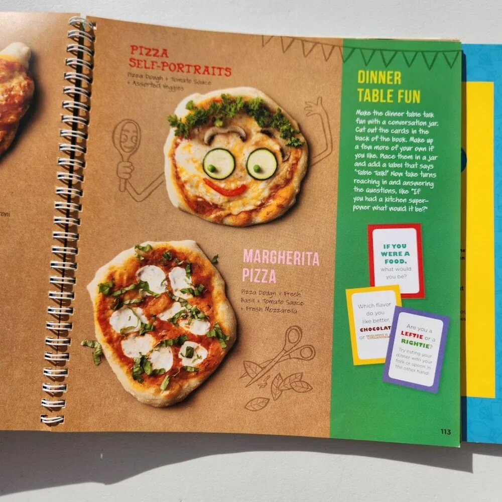 Cooking Class 57 Fun Recipes Kids Cookbook Book Recipe Cards Stickers